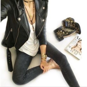 Vegan Leather Jacket